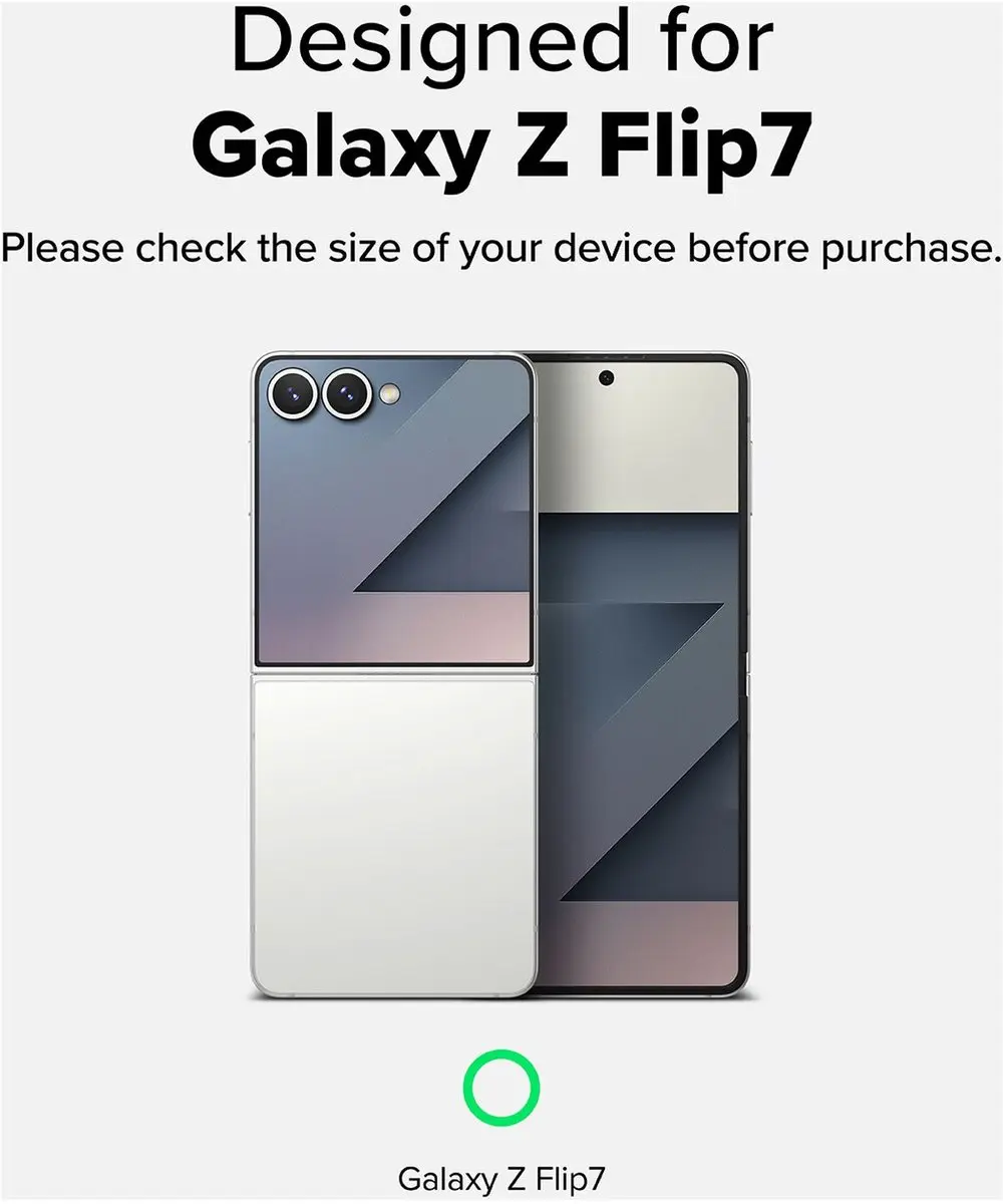 Ringke Slim Magnetic Hoesje Samsung Galaxy Z Flip 7 - Transparant