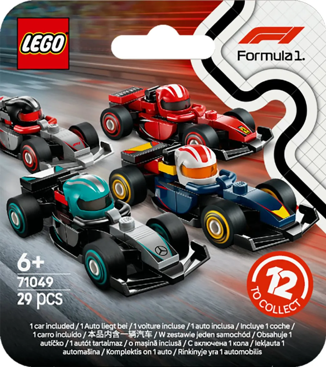 LEGO F1 Raceauto Collectie 71049