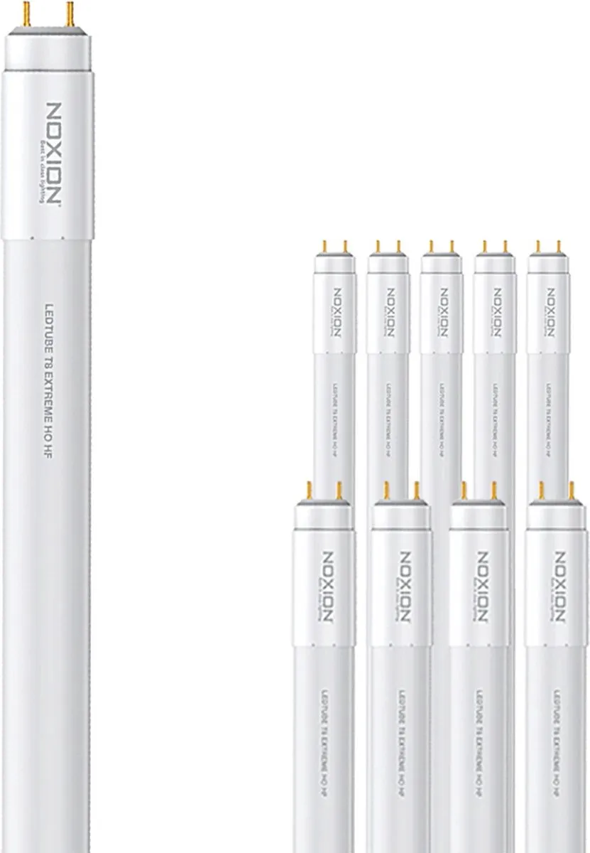 Voordeelpak 10x Noxion LED Buis T8 Avant Extreme (HF) High Output 20W 2800lm - 830 Warm Wit | 150cm - Vervangt 58W.