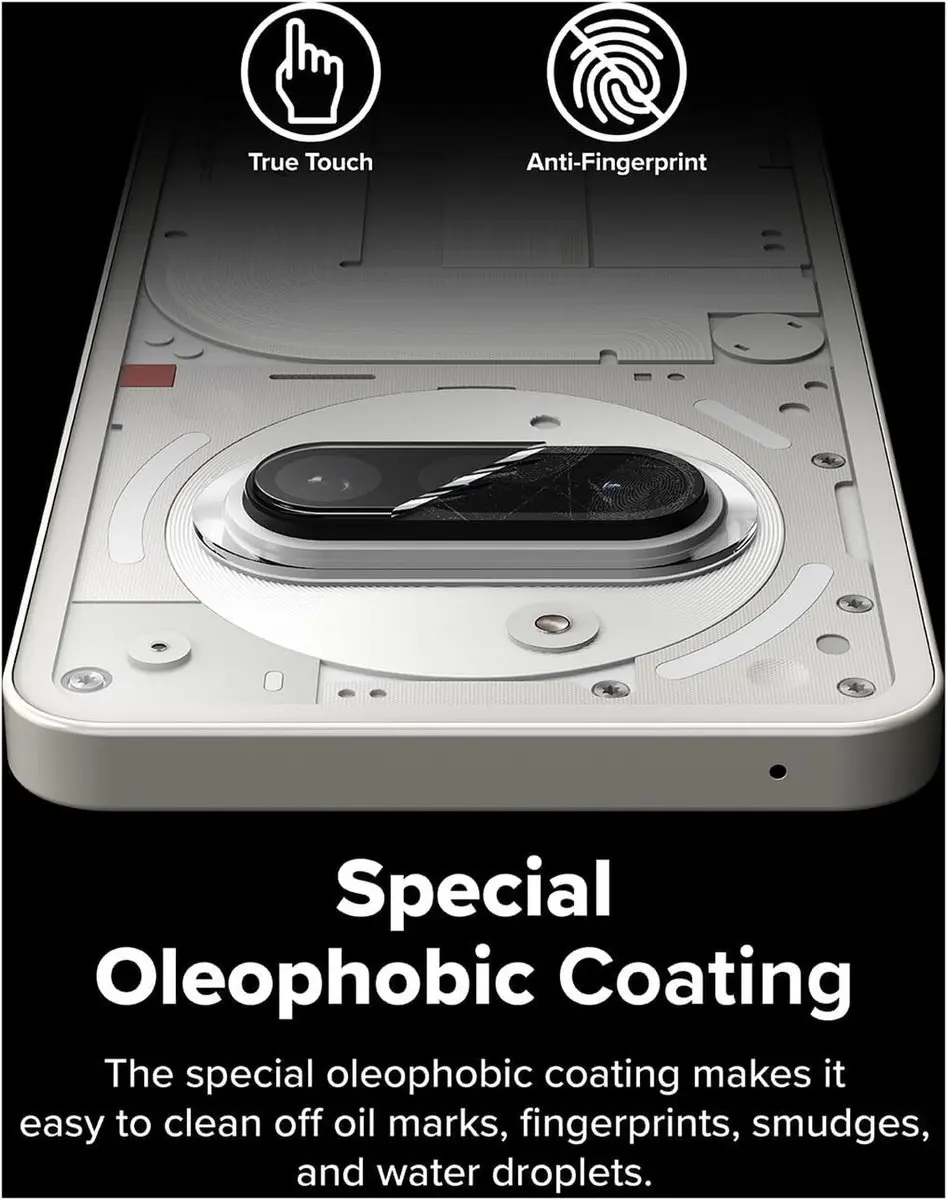 Ringke Full Cover Glas - Nothing Phone (3a) - 2 Stuks