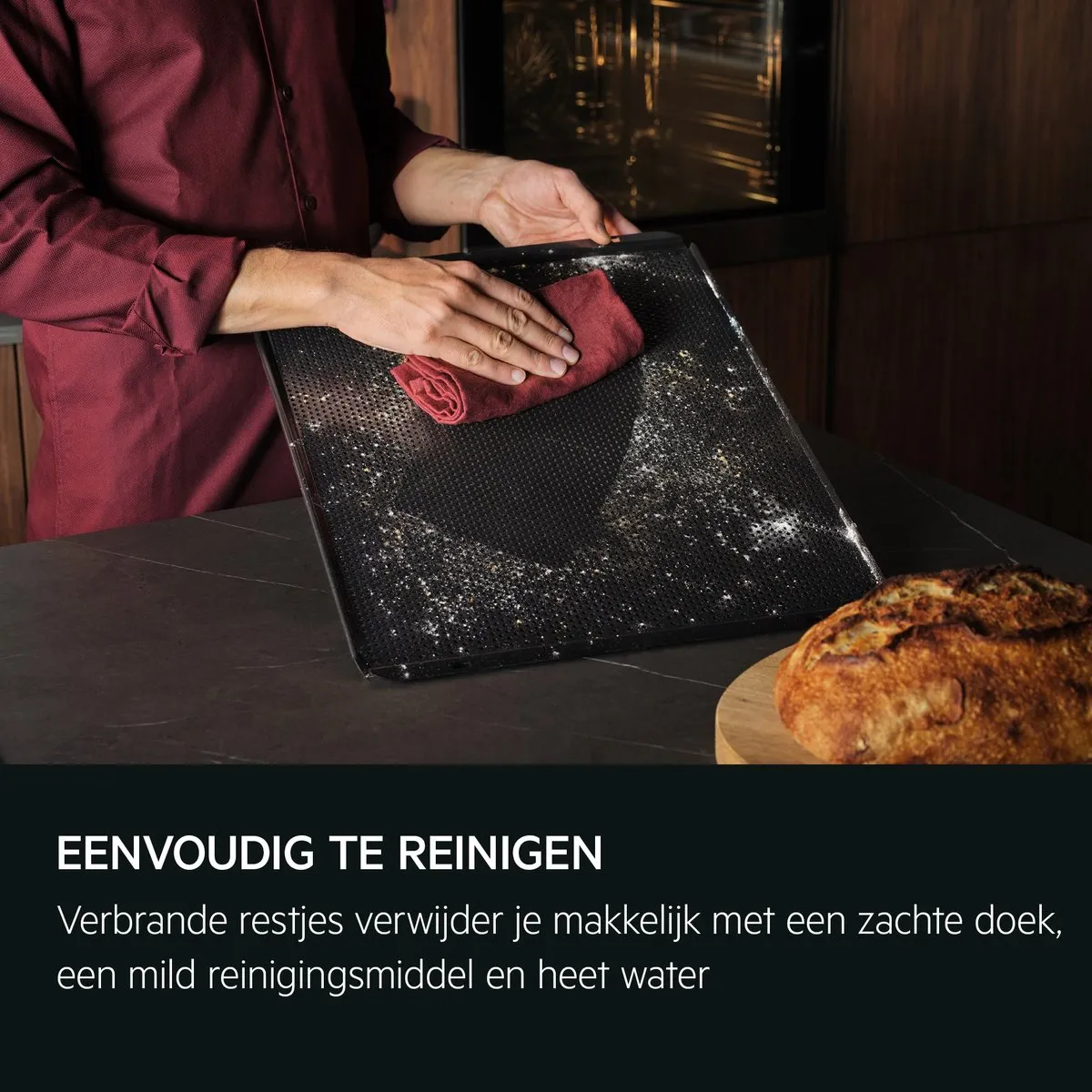 AEG TP8SK721B Combi-stoomoven 45L - 3000W - Zwart - afbeelding 6 van 6