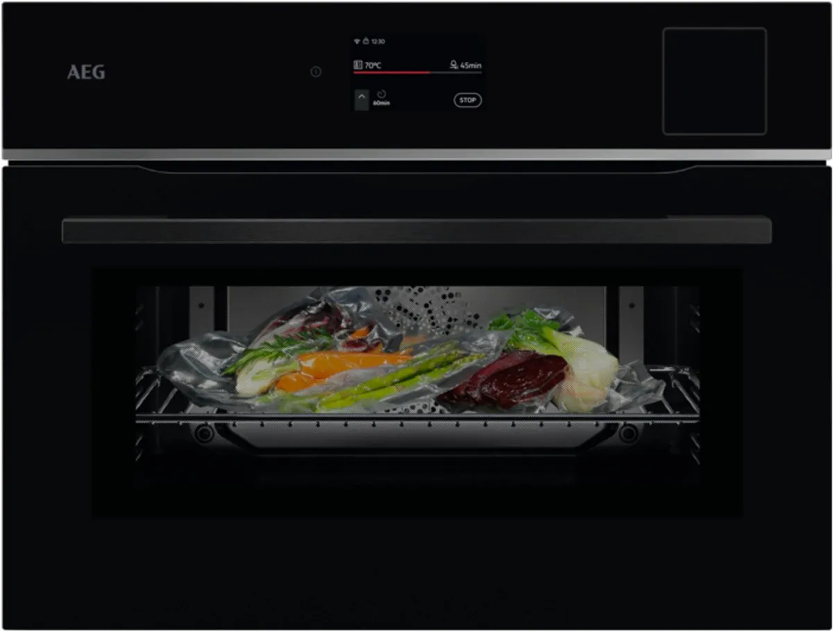 AEG TP8SK721B Combi-stoomoven 45L