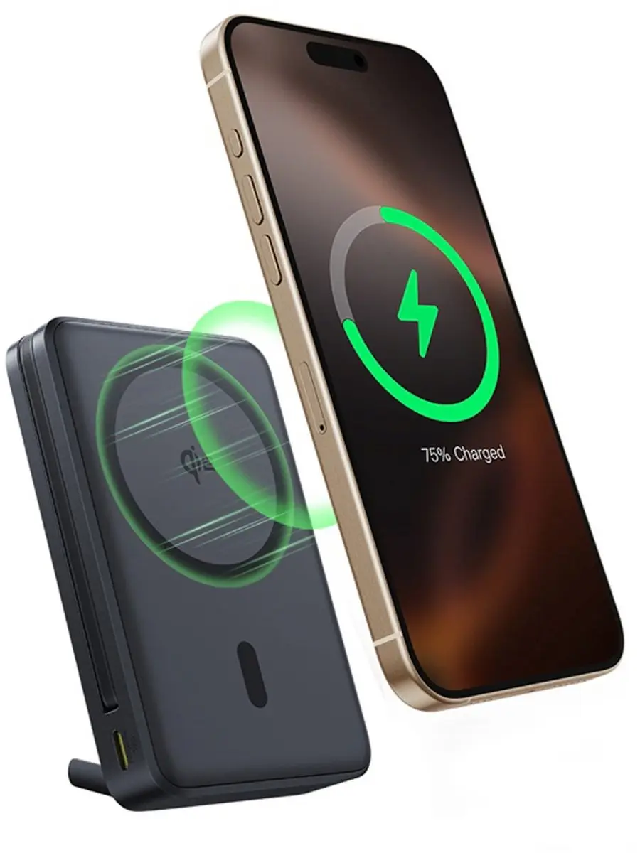 Baseus Nomos Serie Powerbank 10000mAh - 30W - Zwart