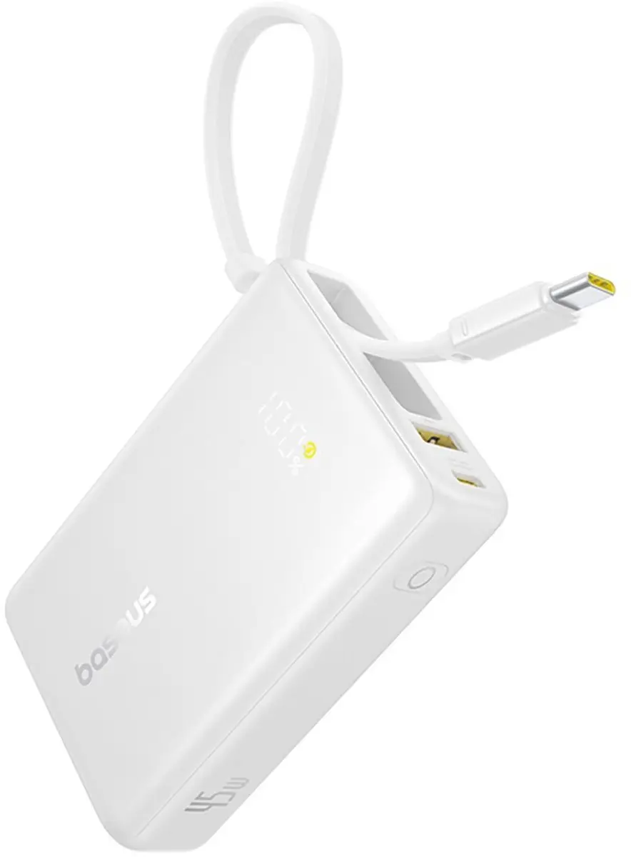 Baseus Picoco Powerbank 10000mAh 45W - Wit