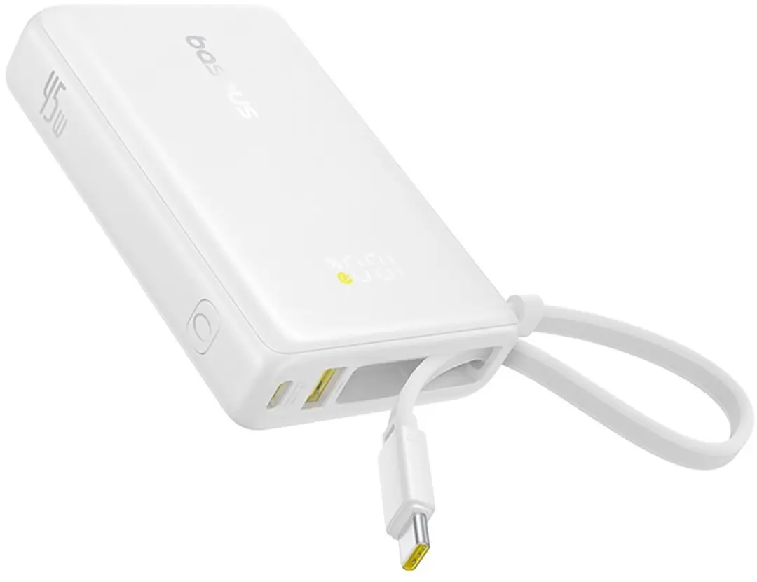 Baseus Picoco Powerbank 10000mAh 45W - Wit
