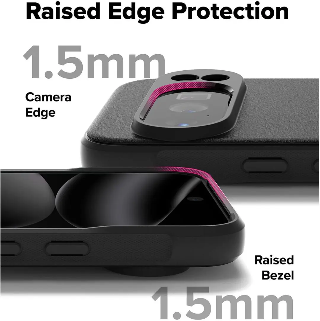 Ringke Onyx Magnetic Hoesje - Google Pixel 10 Pro - MagSafe/Qi2 - Zwart