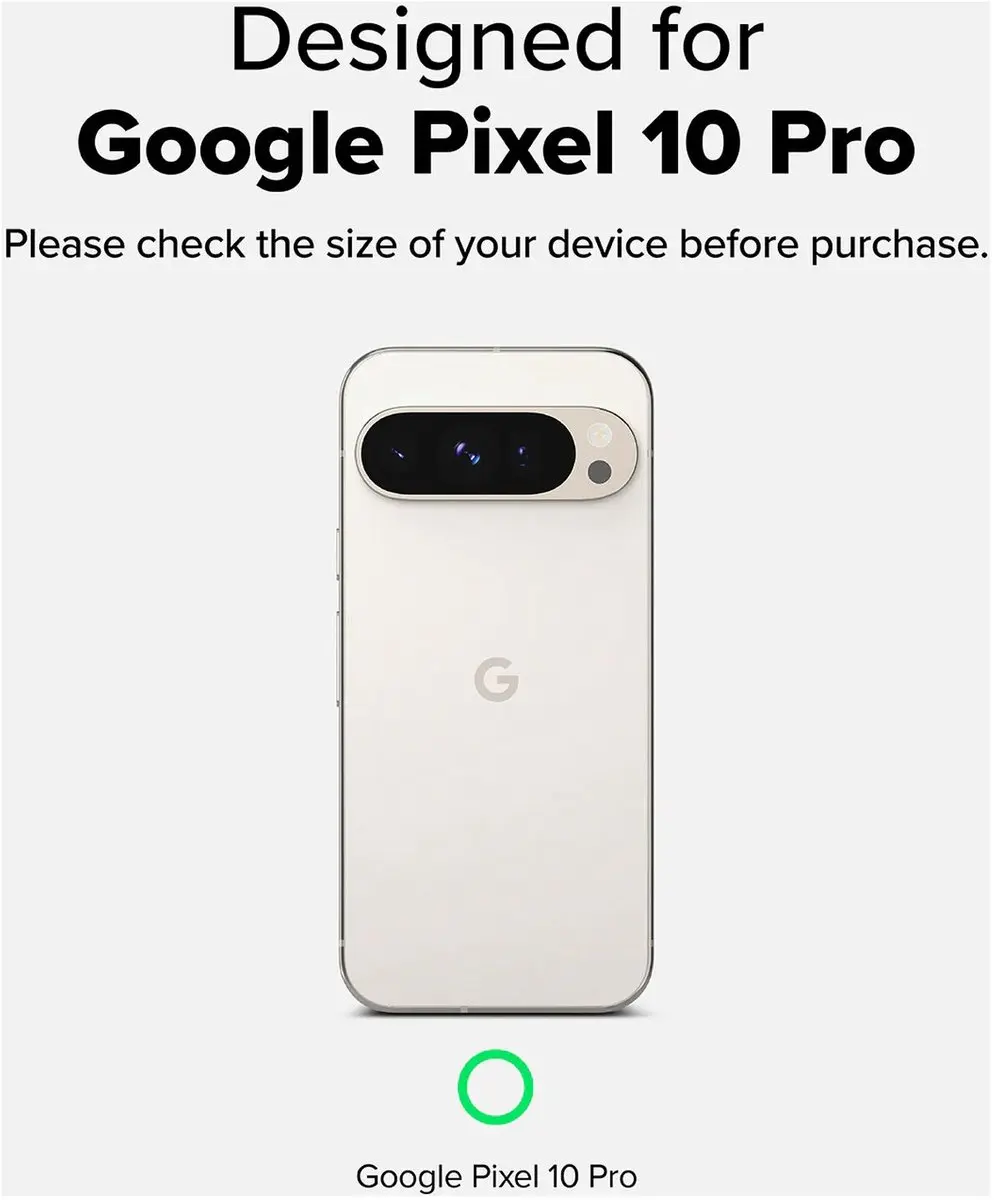 Ringke Onyx Magnetic Hoesje - Google Pixel 10 Pro - MagSafe/Qi2 - Zwart - afbeelding 6 van 6