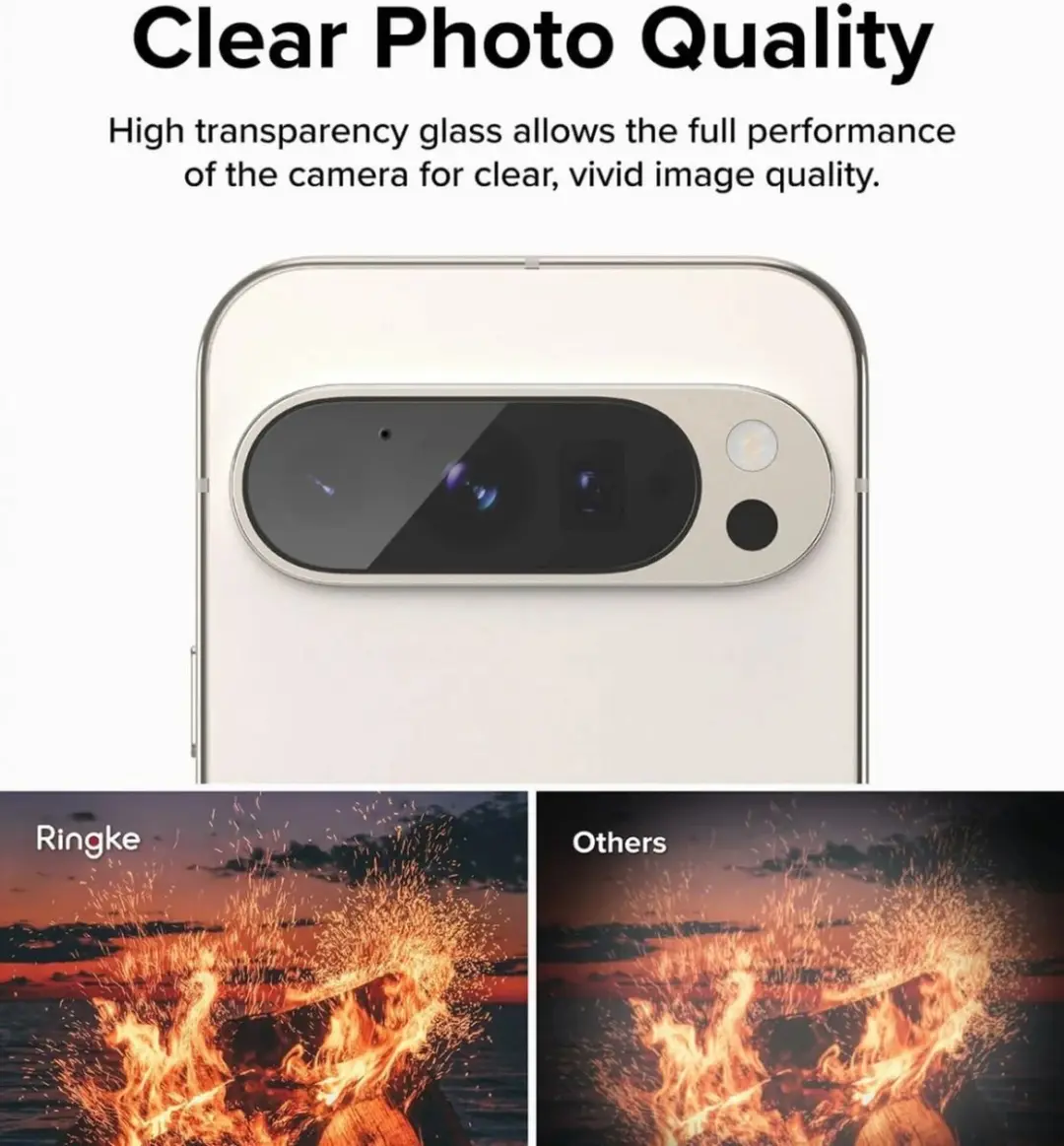 Ringke Camera Lens Protector Google Pixel 9 Pro - 3 Stuks