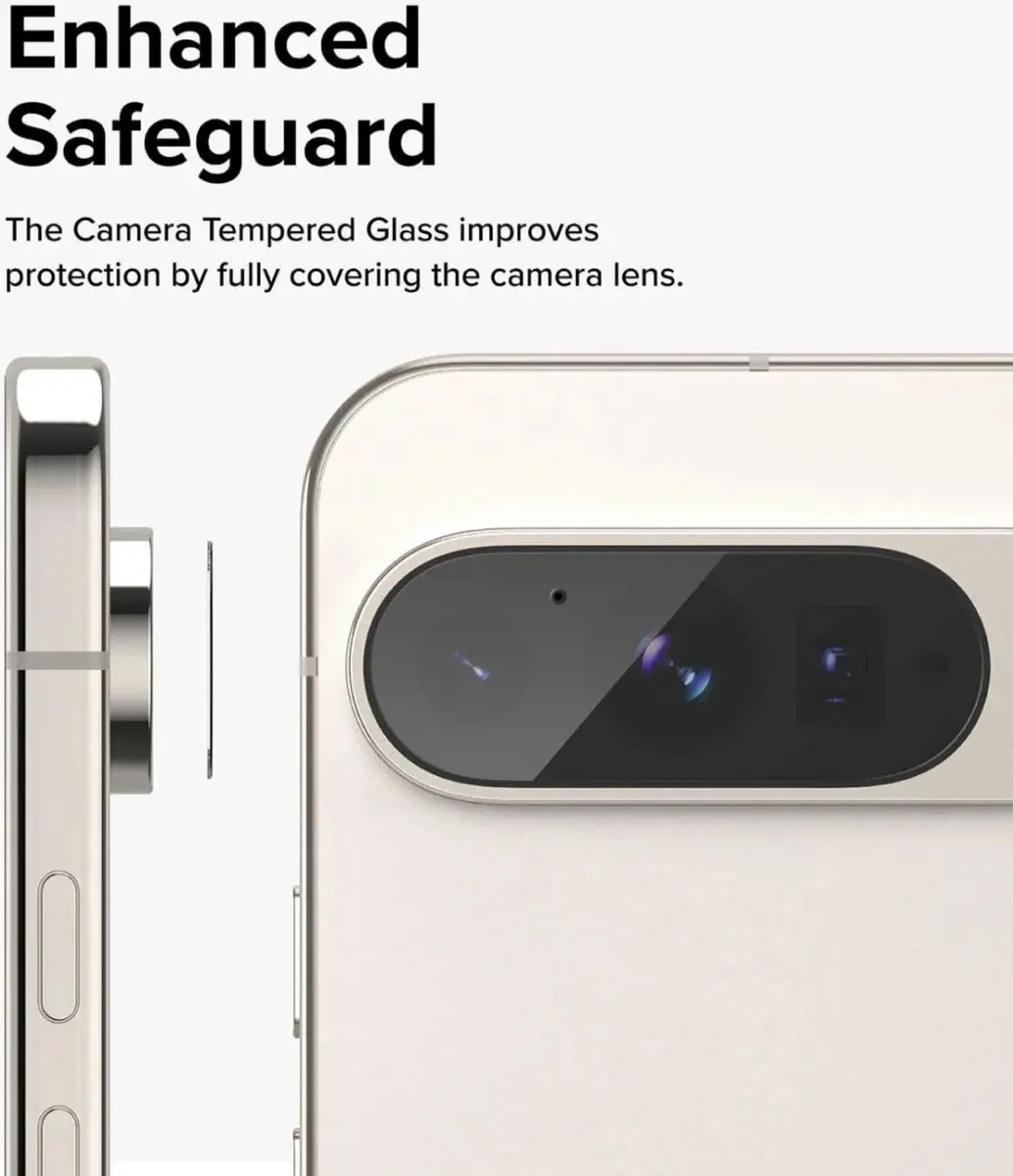 Ringke Camera Lens Protector Google Pixel 9 Pro - 3 Stuks - afbeelding 6 van 6