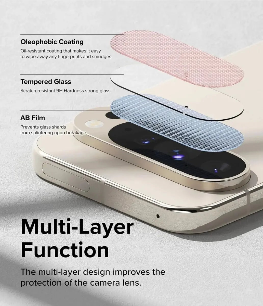 Ringke Camera Lens Protector Google Pixel 9 Pro - 3 Stuks