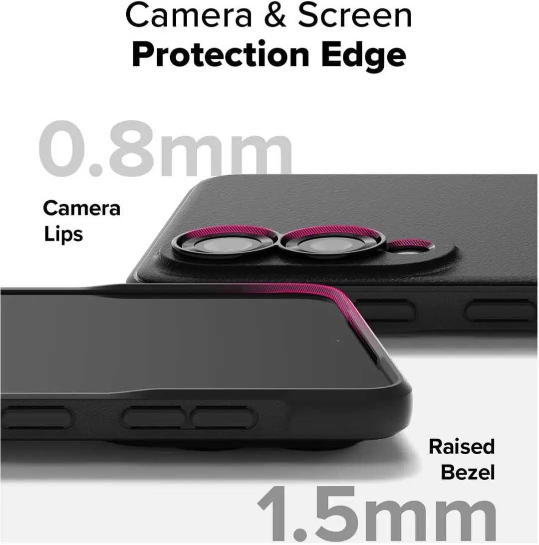 Ringke Onyx Hoesje Samsung Galaxy S25 Edge - Zwart