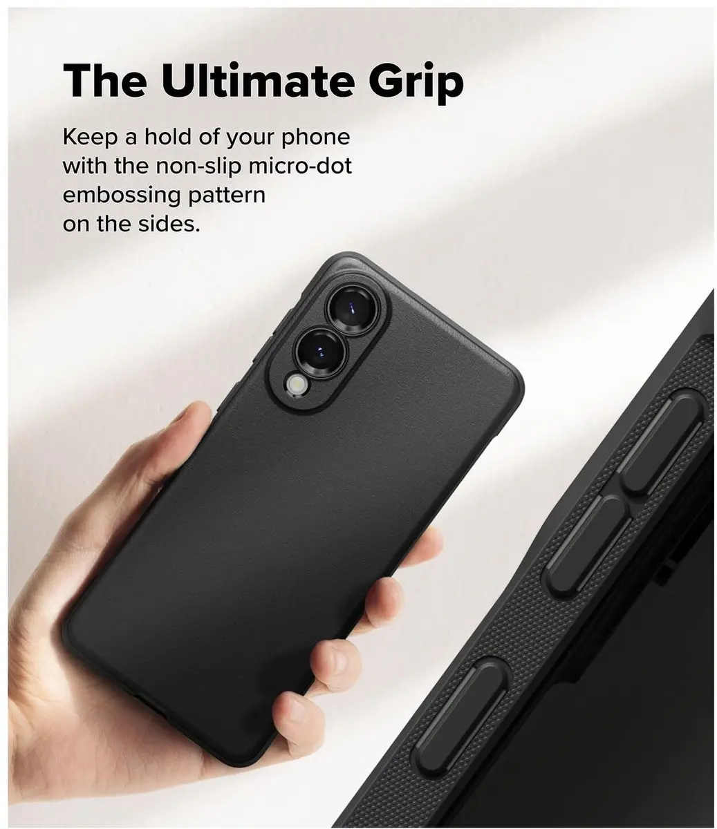 Ringke Onyx Hoesje Samsung Galaxy S25 Edge - Zwart - afbeelding 6 van 6