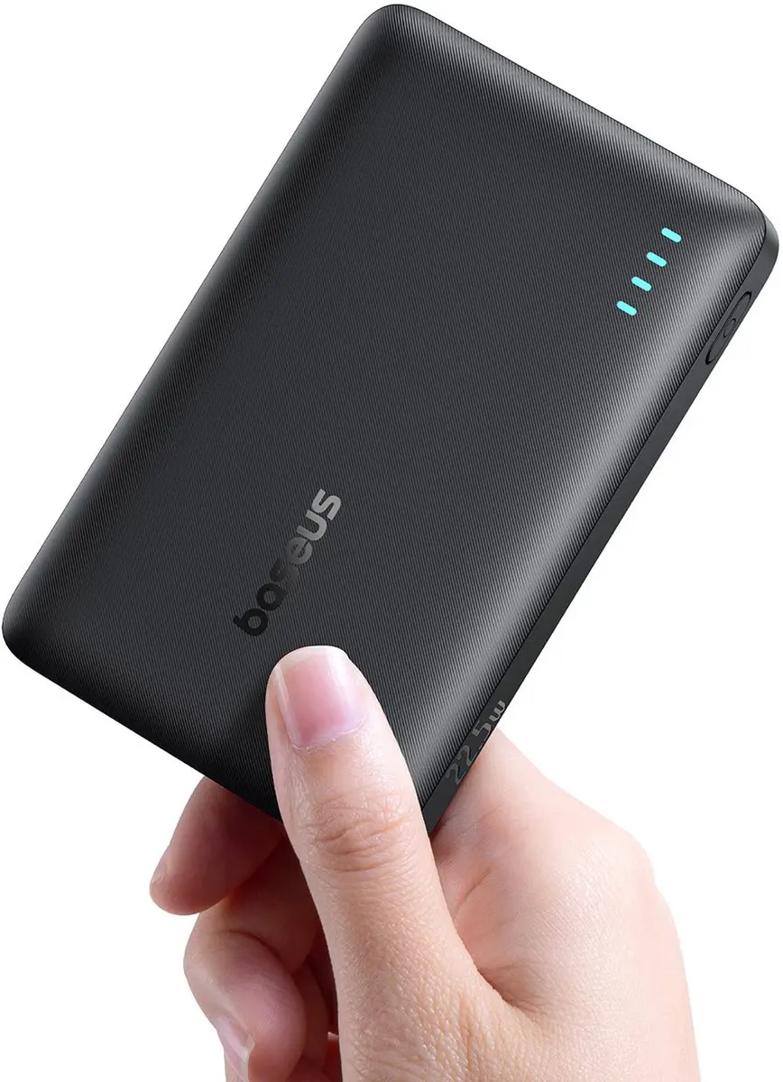 Baseus EnerFill FP21 Powerbank 10000mAh - 22.5W - Zwart
