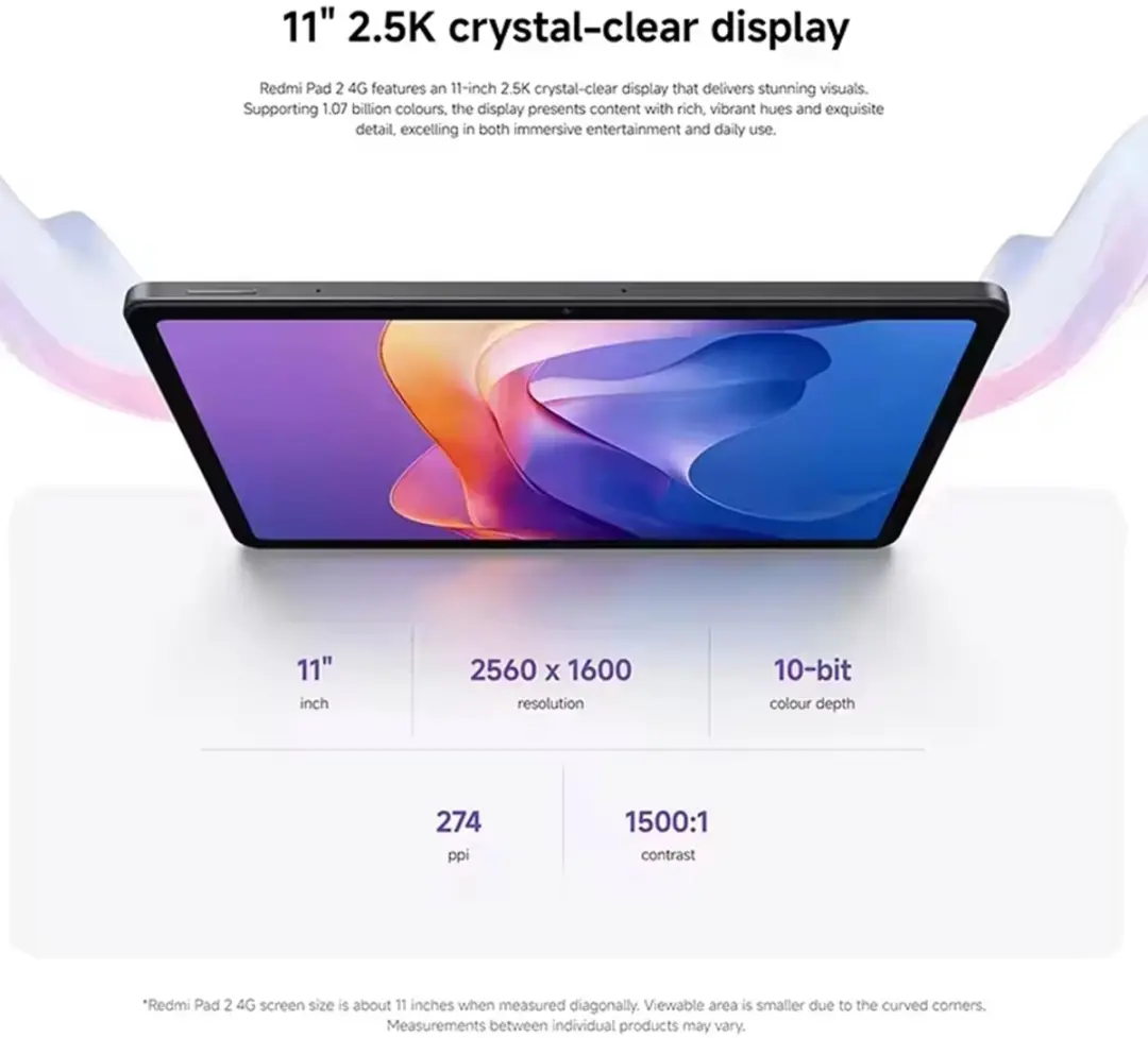 Xiaomi Redmi Pad 2 256GB - Grijs