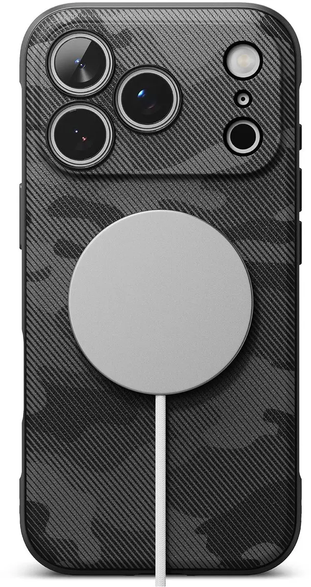 Ringke Onyx Magnetic Hoesje iPhone 17 Pro Max - MagSafe - Zwart