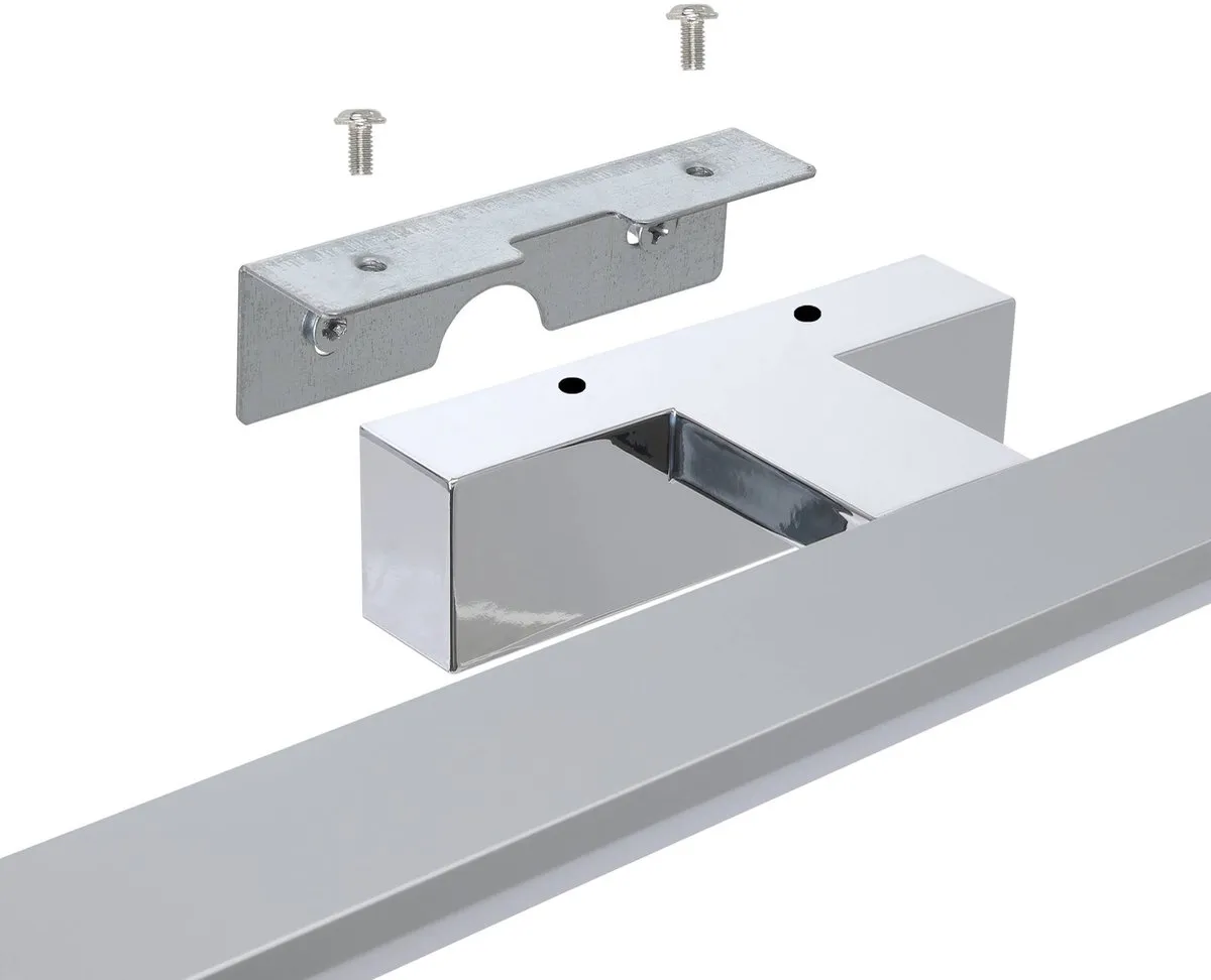 EGLO Galenzana-E Spiegellamp - Badkamer - LED - 60 cm - Chroom/Zilver/Wit