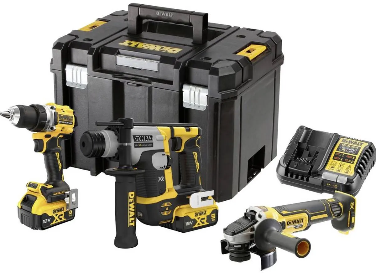 DeWalt DCK355P2T-QW Accu-set 2x18V - 7-delig