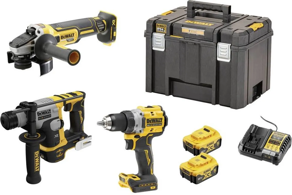 DeWalt DCK355P2T-QW Accu-set 2x18V