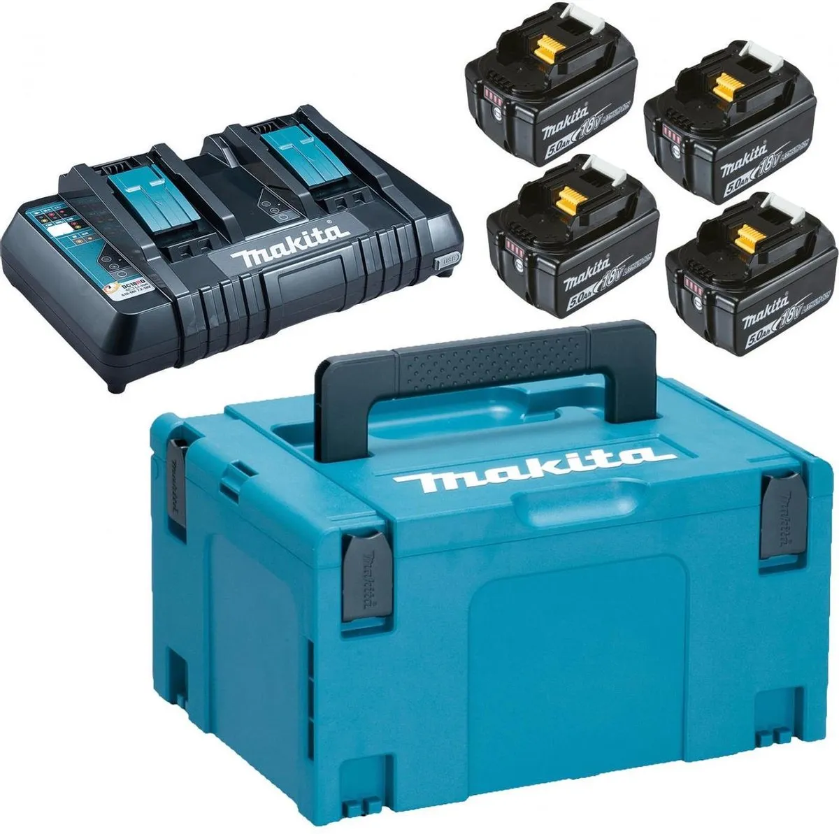 Makita Powerpack LXT 18V 4x 5.0Ah