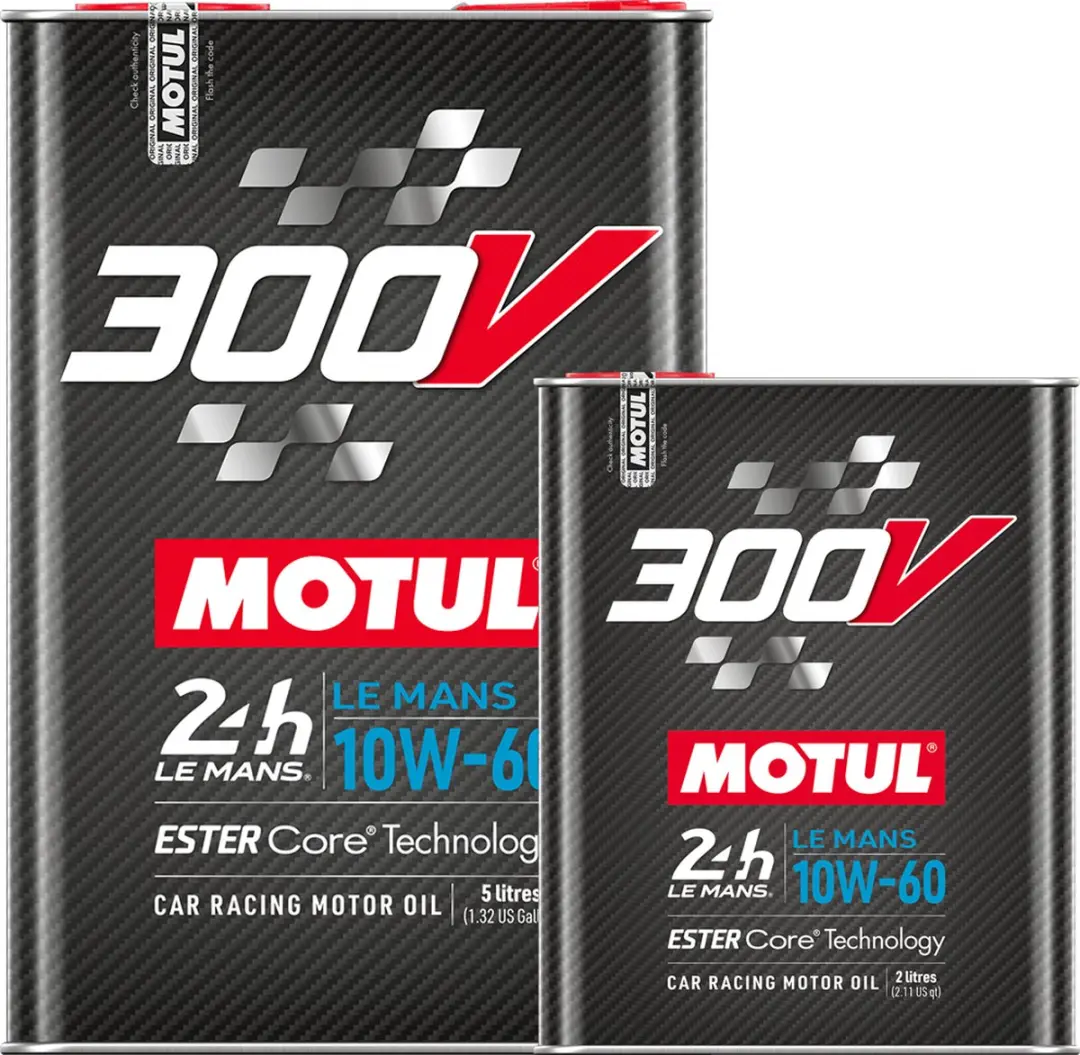 Motul 10W60 300V Lemans Motorolie 2L