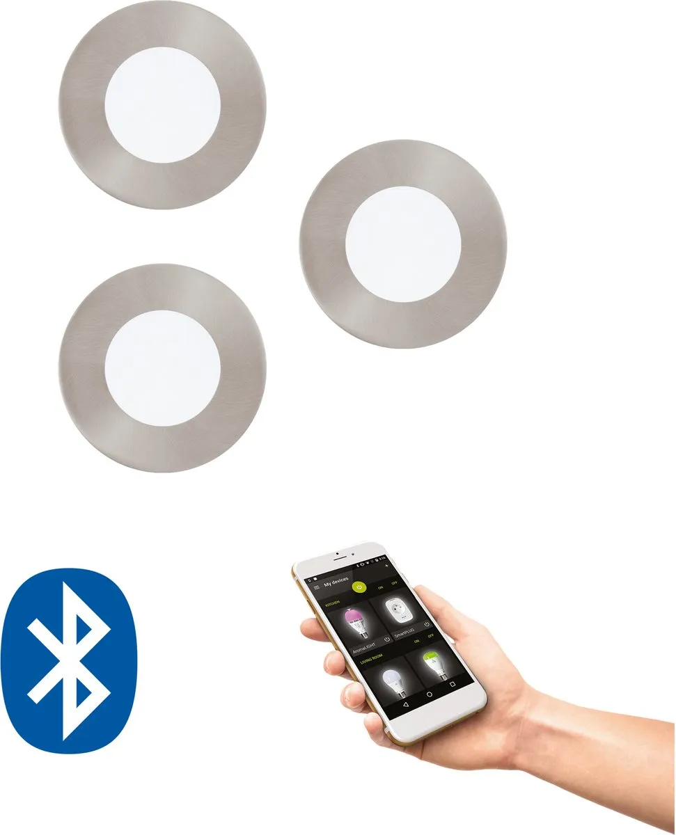 Eglo Fueva-C Slimme Spotverlichting Bluetooth RGBW 3W