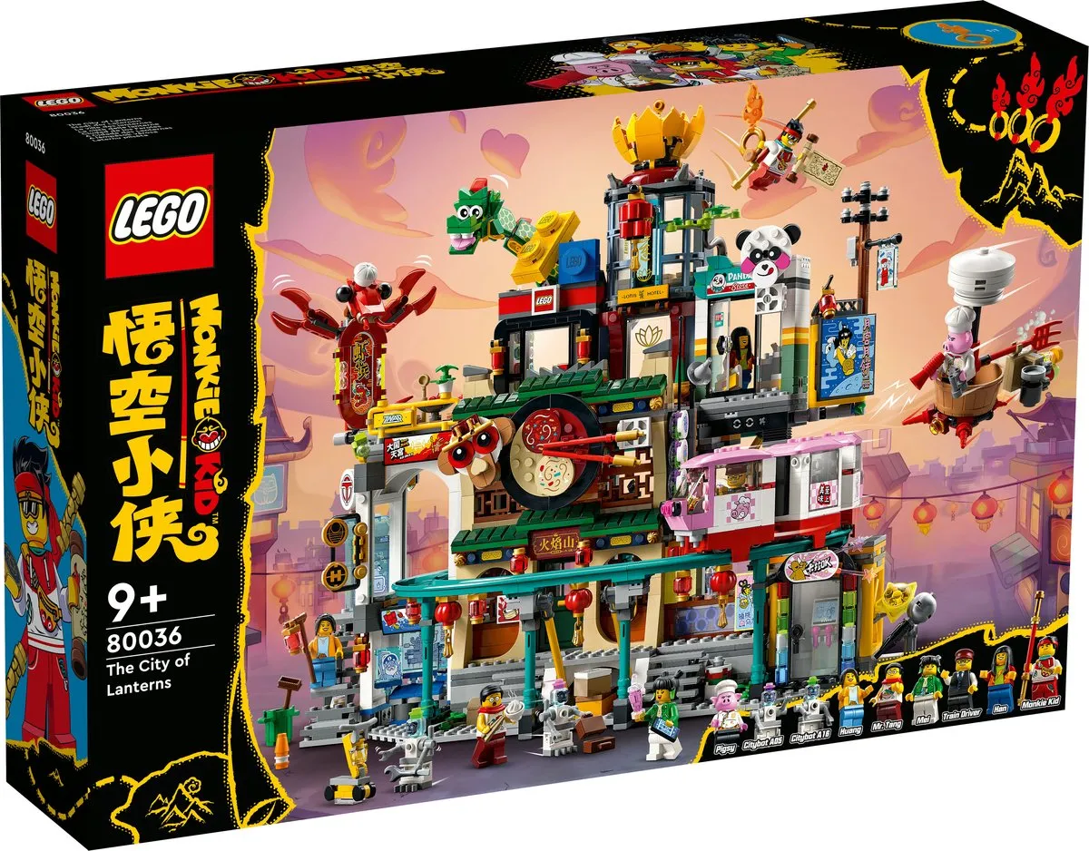 LEGO Monkie Kid De Lantaarnstad 80036 - 2187 Stukken - afbeelding 6 van 6