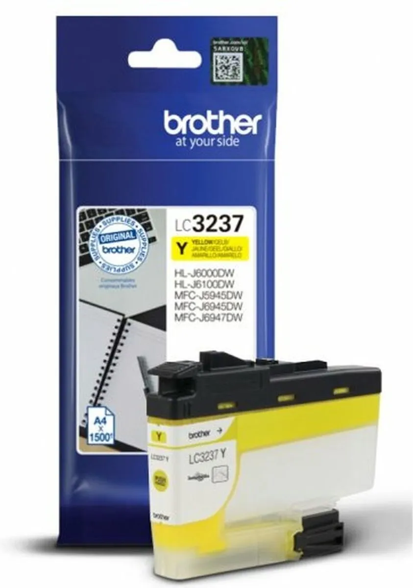 Brother LC-3237Y Inktcartridge Geel
