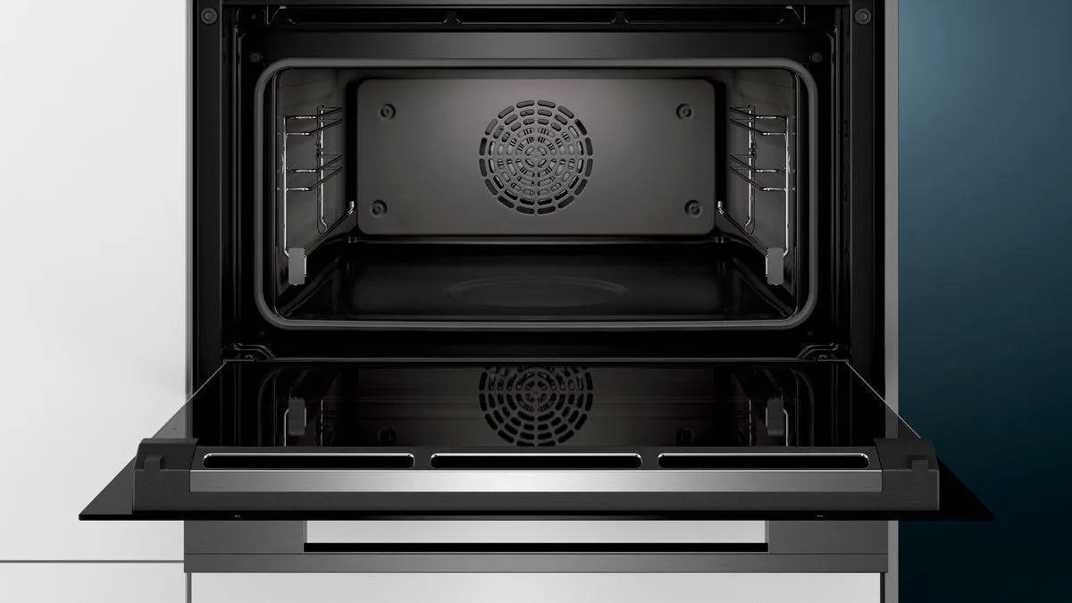 Siemens CS856GNB7 Combi Stoomoven 47L - Zwart