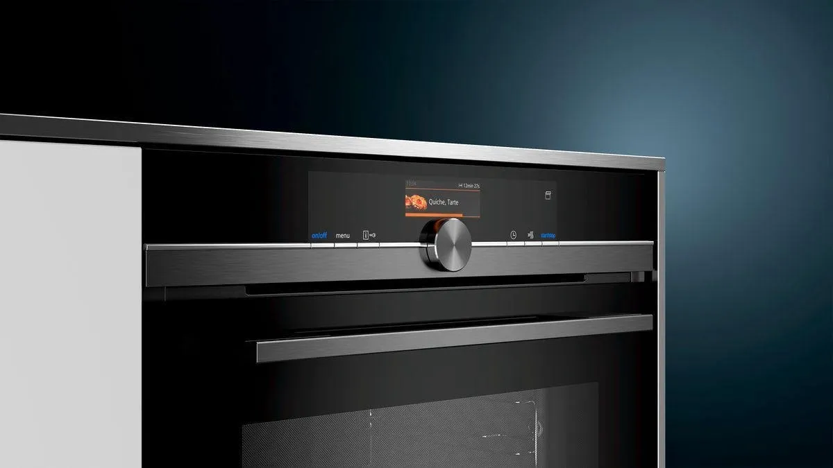 Siemens CS856GNB7 Combi Stoomoven 47L - Zwart