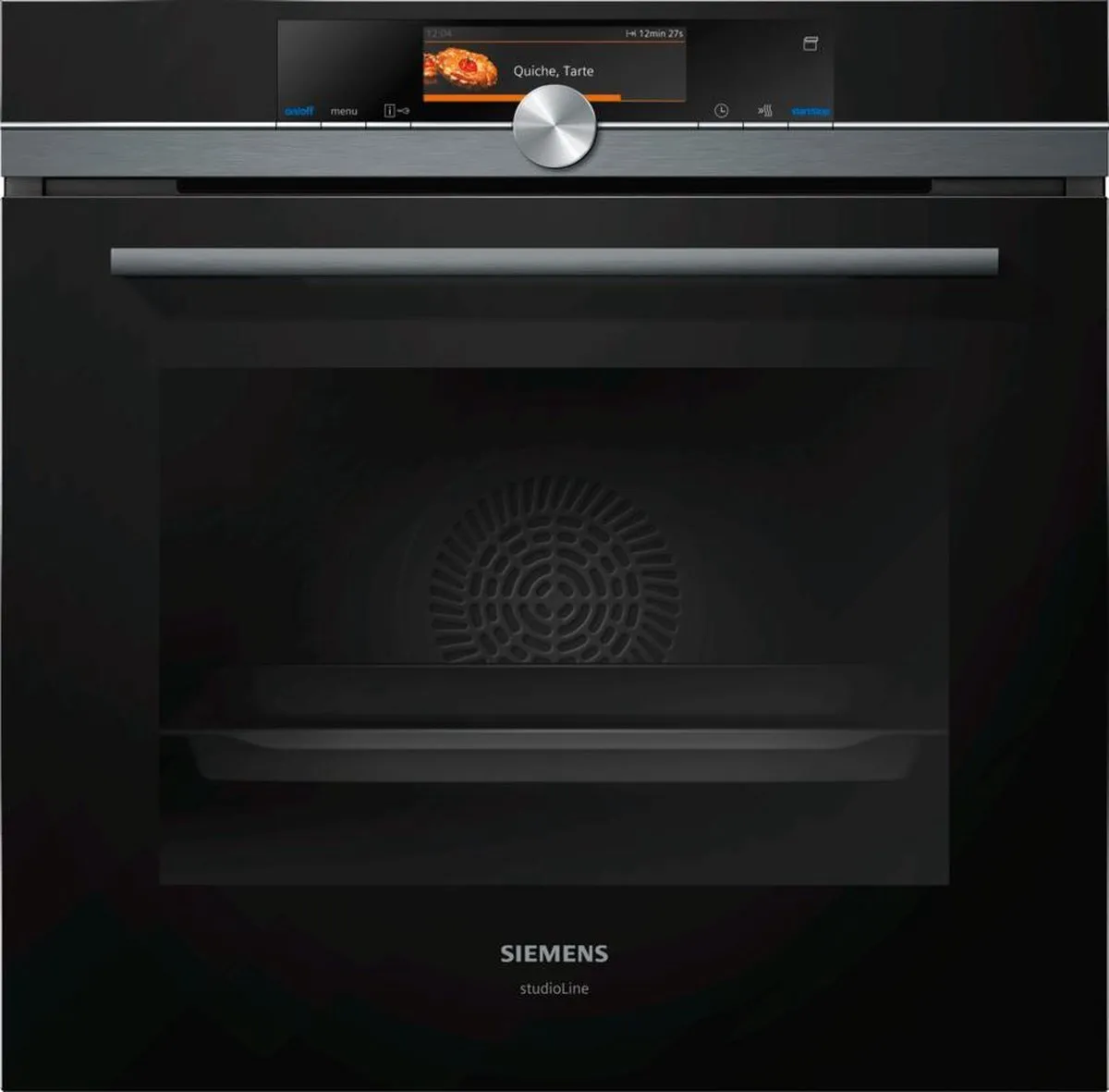 Siemens CS856GNB7 Combi Stoomoven 47L - Zwart