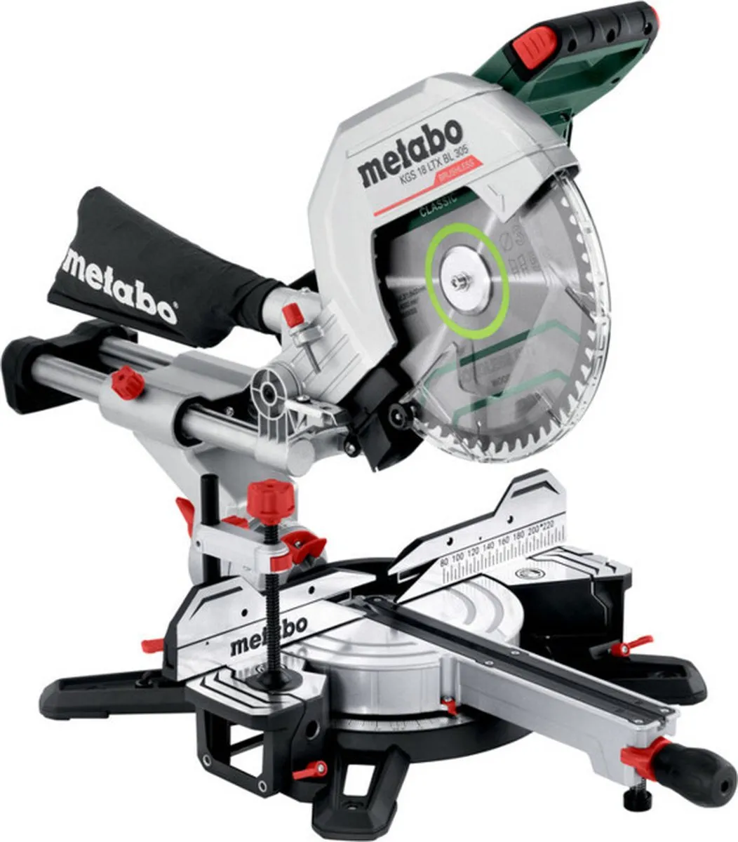 Metabo KGS 18 LTX BL 305 Accu-Afkortzaag