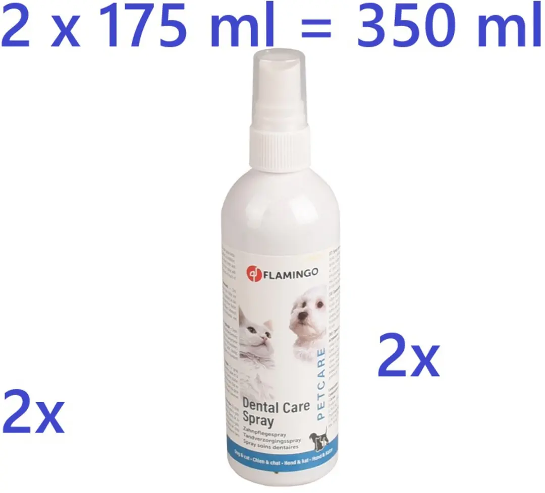 Flamingo Petcare Tandverzorgingsspray Honden & Katten 350ml