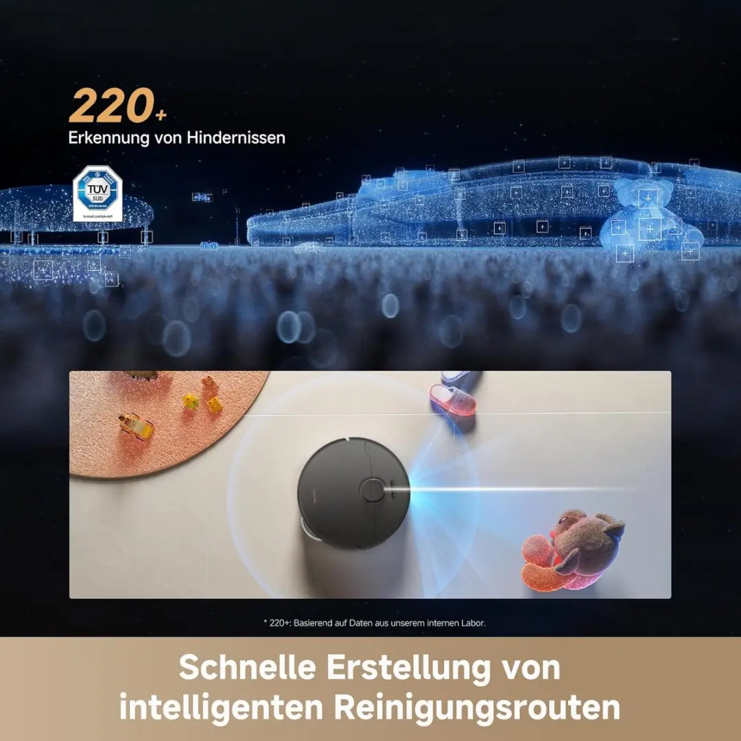 Dreame L50s Pro Ultra Robotstofzuiger - 30.000 Pa - Zwart