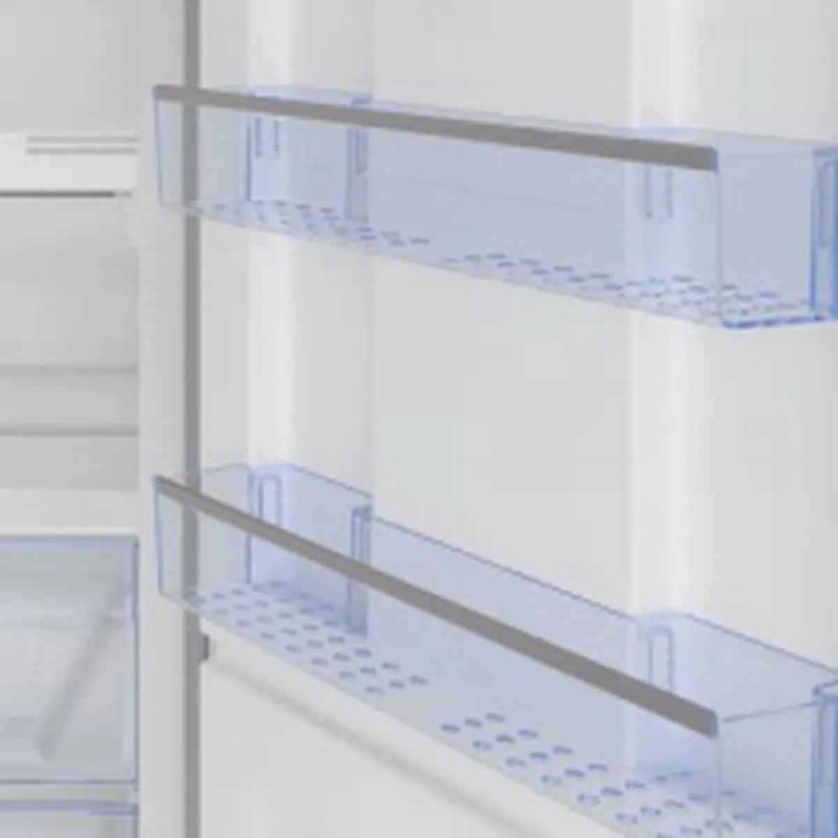 Beko RFNE448E35W Vrieskast 404L - 8 Vakken - 24kg Invriescapaciteit - Wit