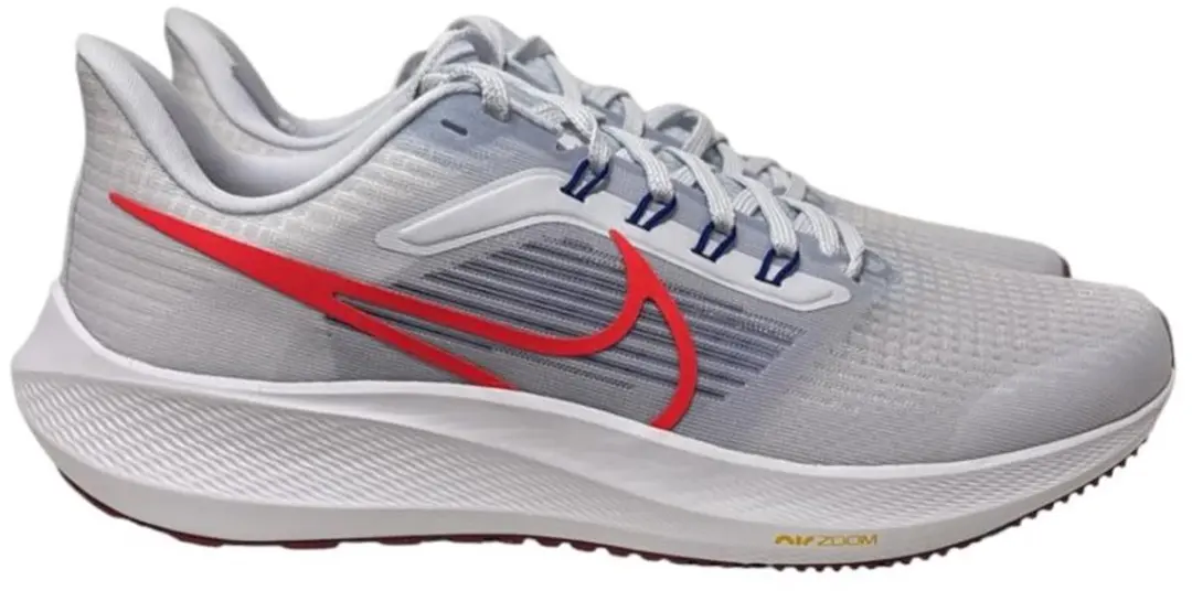 Nike Air Zoom Pegasus 39 Sportschoenen 43 - Wit/Rood