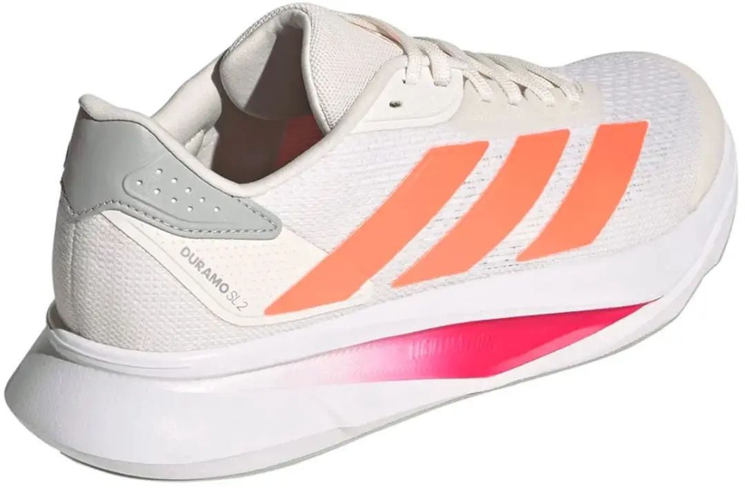 adidas Duramo SL 2 Hardloopschoenen - 41 1/3 - Off White/Lucid Orange