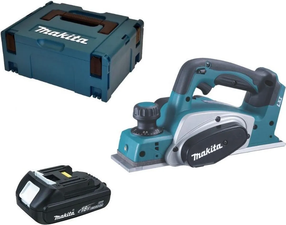 Makita DKP180Y1J Accu Schaafmachine - 82mm - 2mm