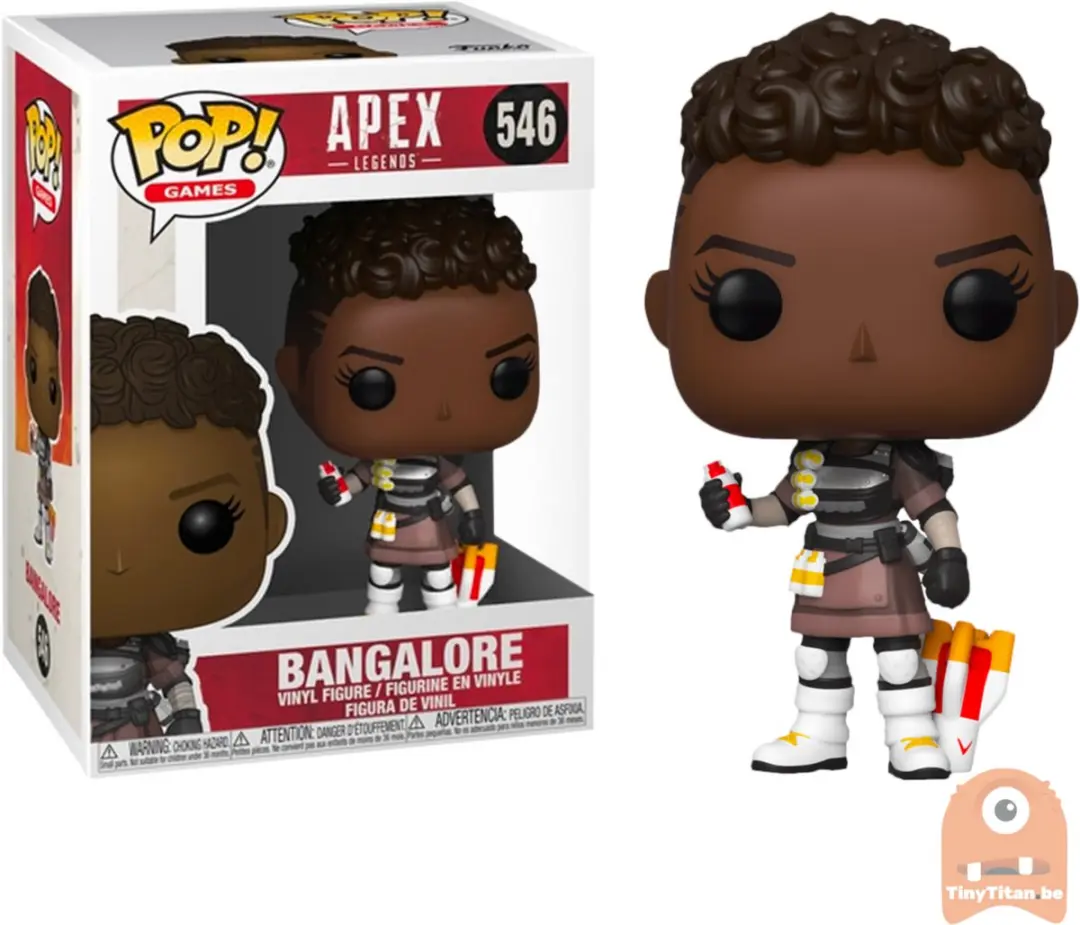 Funko Pop! Games Apex Legends Bangalore - Multi - afbeelding 6 van 6