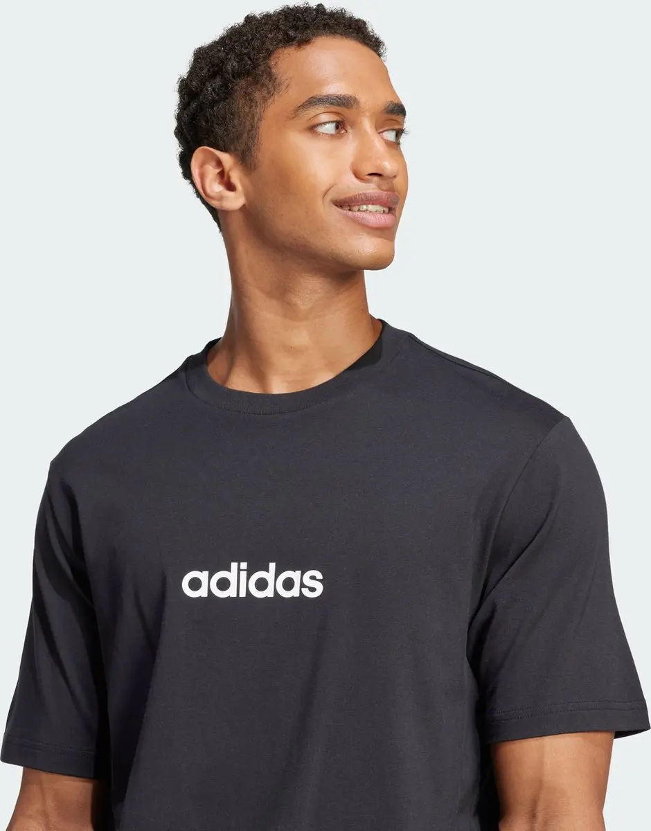 adidas Essentials Linear T-Shirt JE8993 - 4XL - Zwart