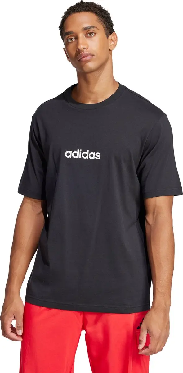 adidas Essentials Linear T-Shirt JE8993 - 4XL - Zwart