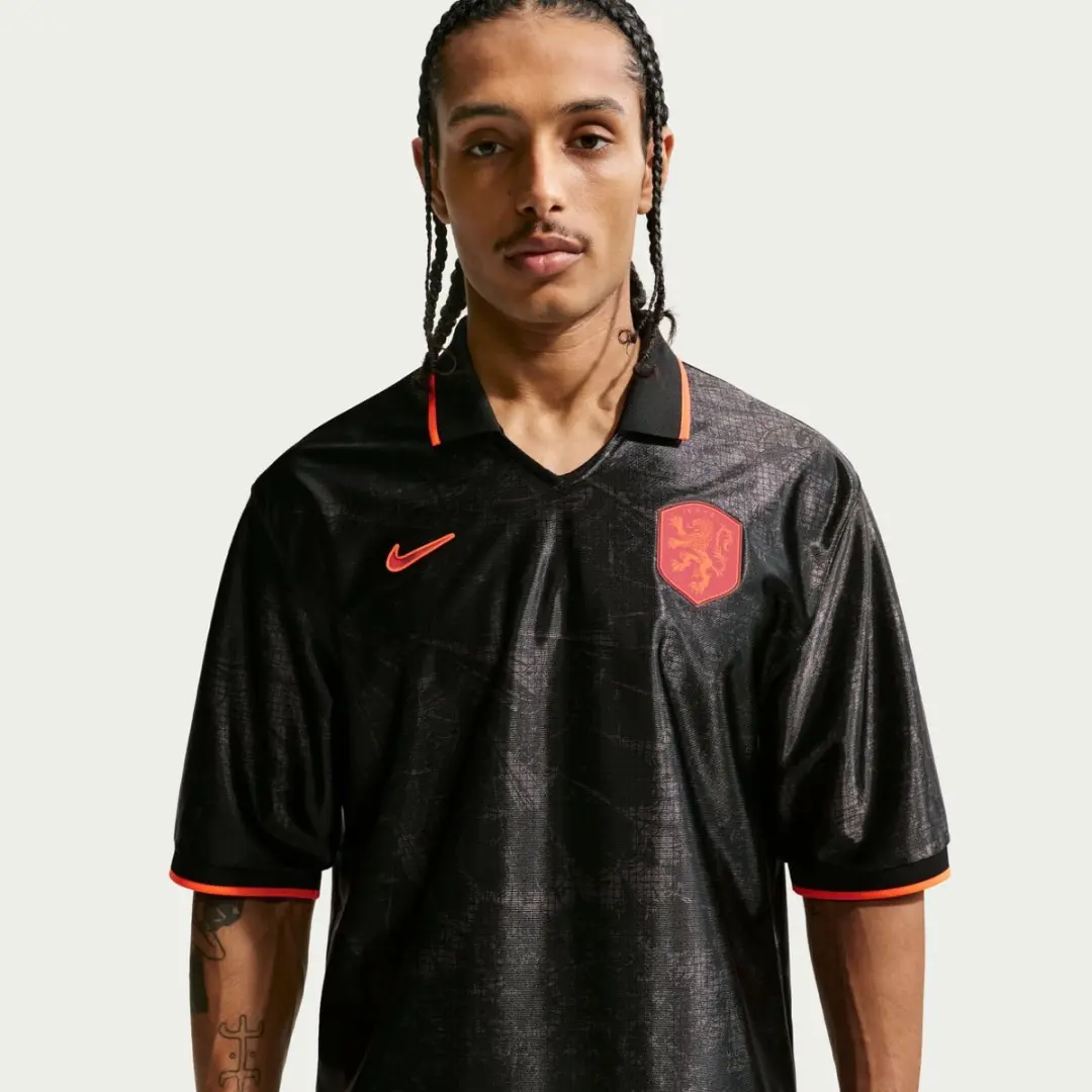 Nike Energy Dri-FIT Voetbaltop IH1868-010 - S - Zwart/Oranje