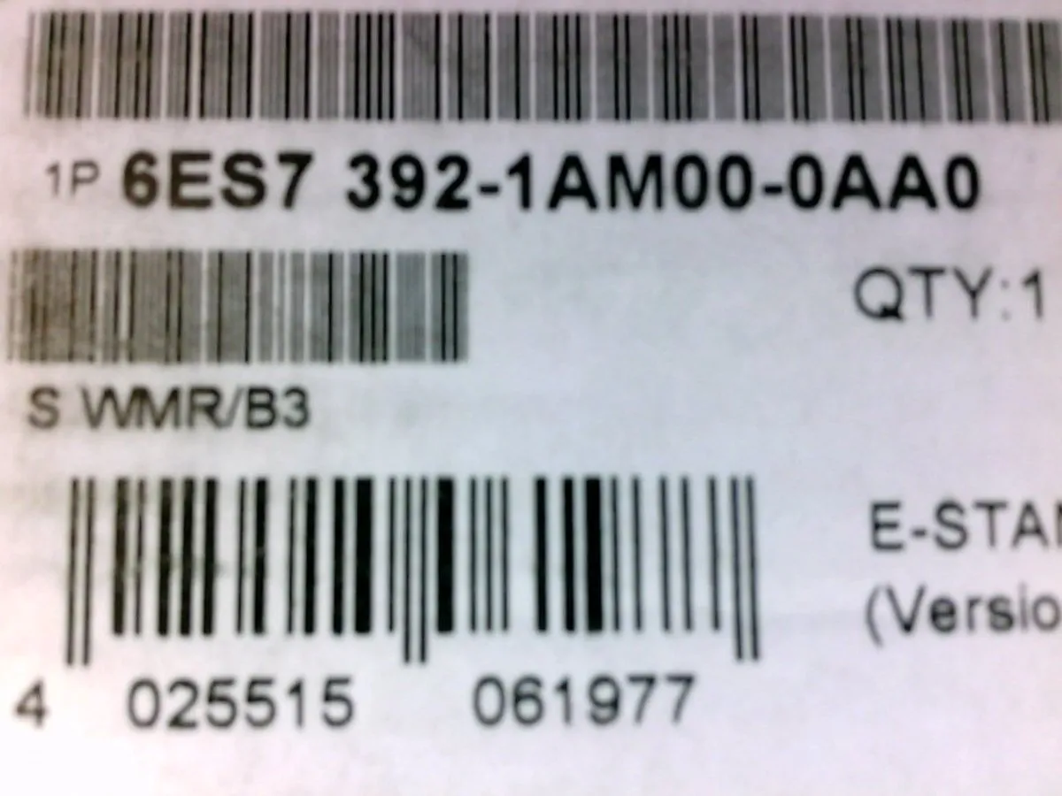 Siemens S7 300 PLC Accessoires 6ES73921AM000AA0 - afbeelding 3 van 4