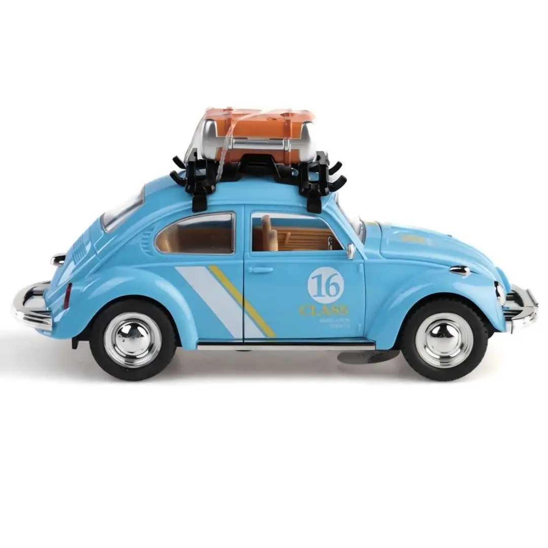 Ruby Toys Deluxe Retro Rides VW Kever 1:24