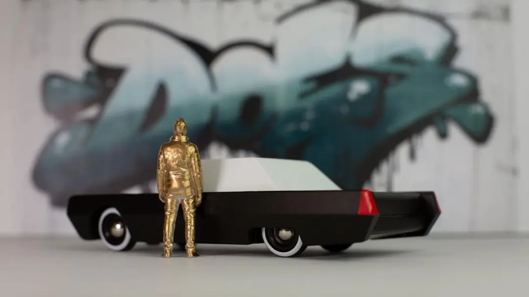 Candylab Black Sheep Beast LowRider Houten Auto B002K - Zwart