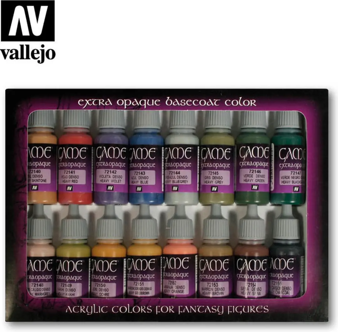 Vallejo Hobbyverf Acrylverf Game Color 16x17ml - Multi