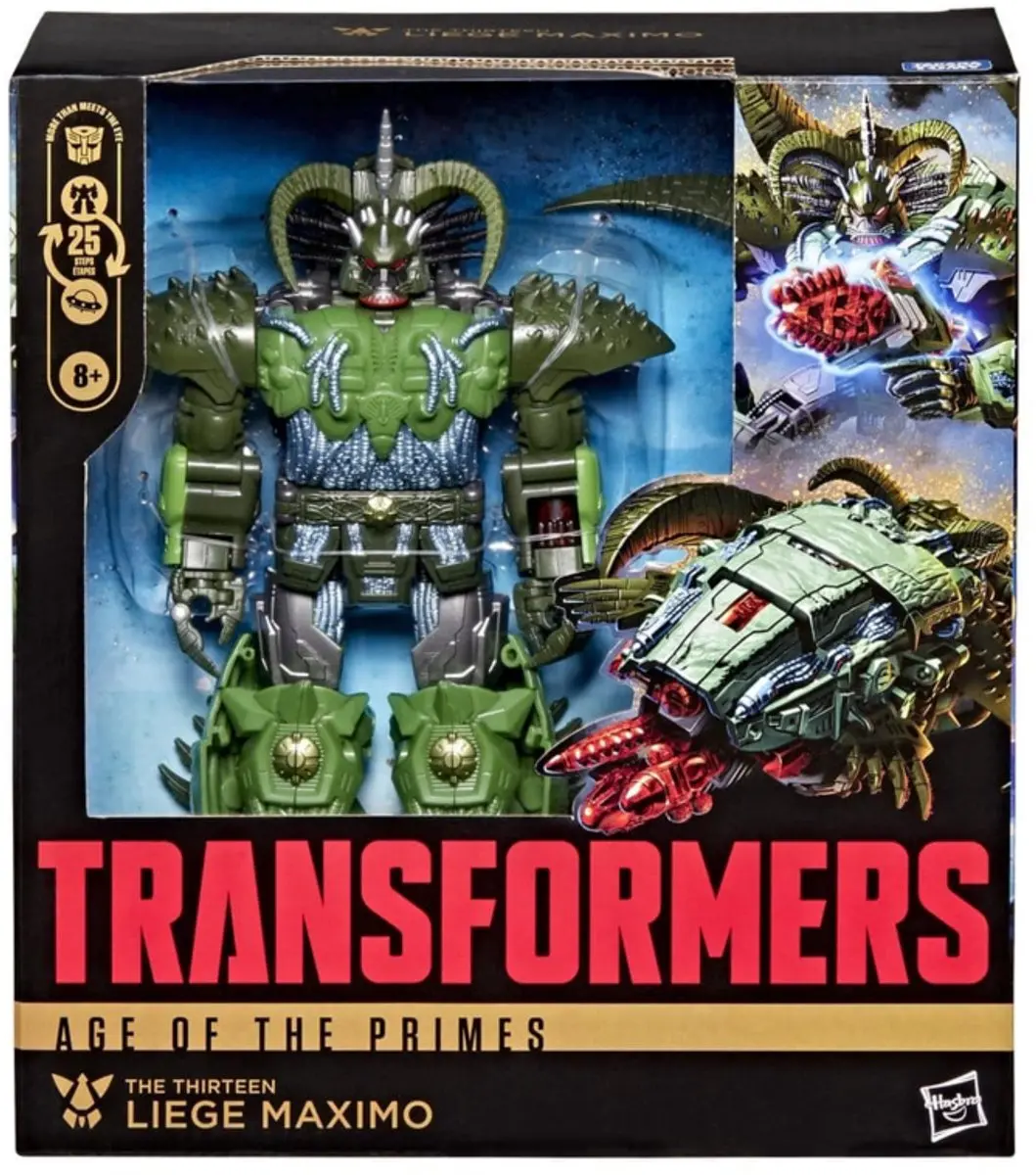 Hasbro Transformers Age of the Primes Liege Maximo HASG1908 - Action Figuur 22cm - Multicolor