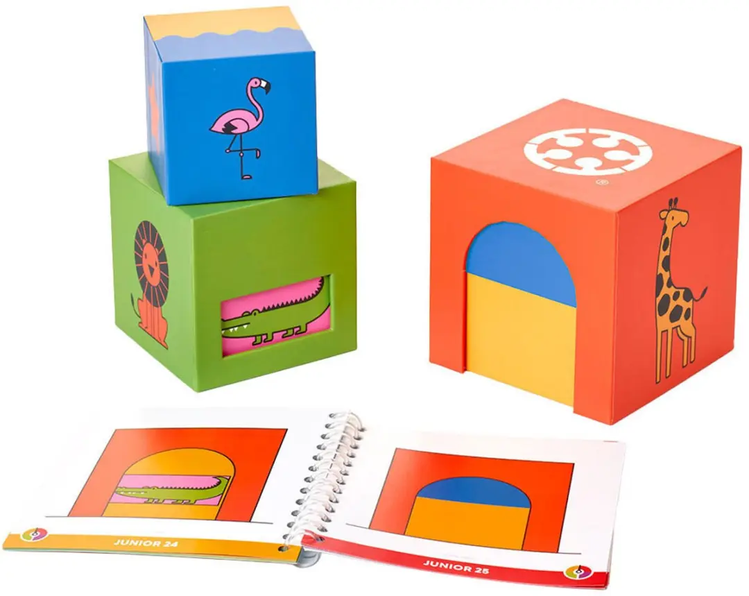 SmartGames Peek-A-Zoo SG 045 Educatief Stapelspel - 48 Puzzels - afbeelding 6 van 6