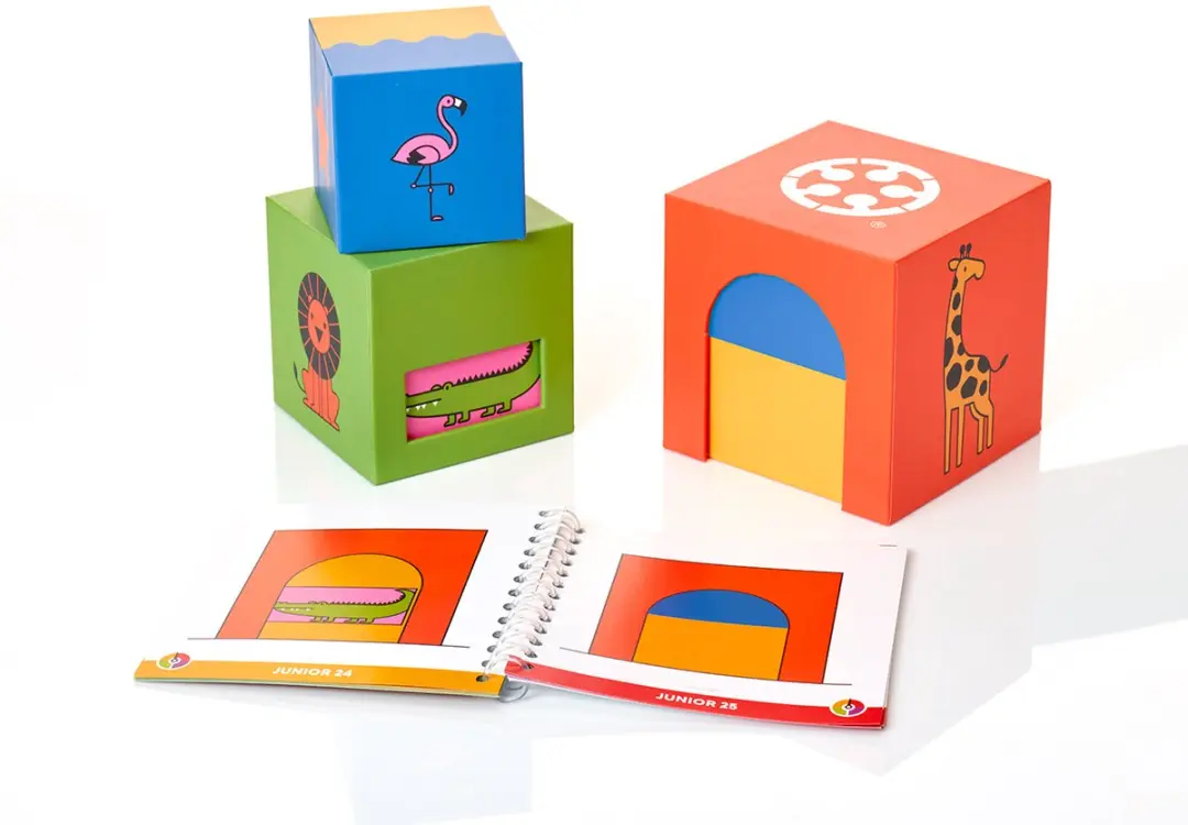 SmartGames Peek-A-Zoo SG 045 Educatief Stapelspel - 48 Puzzels