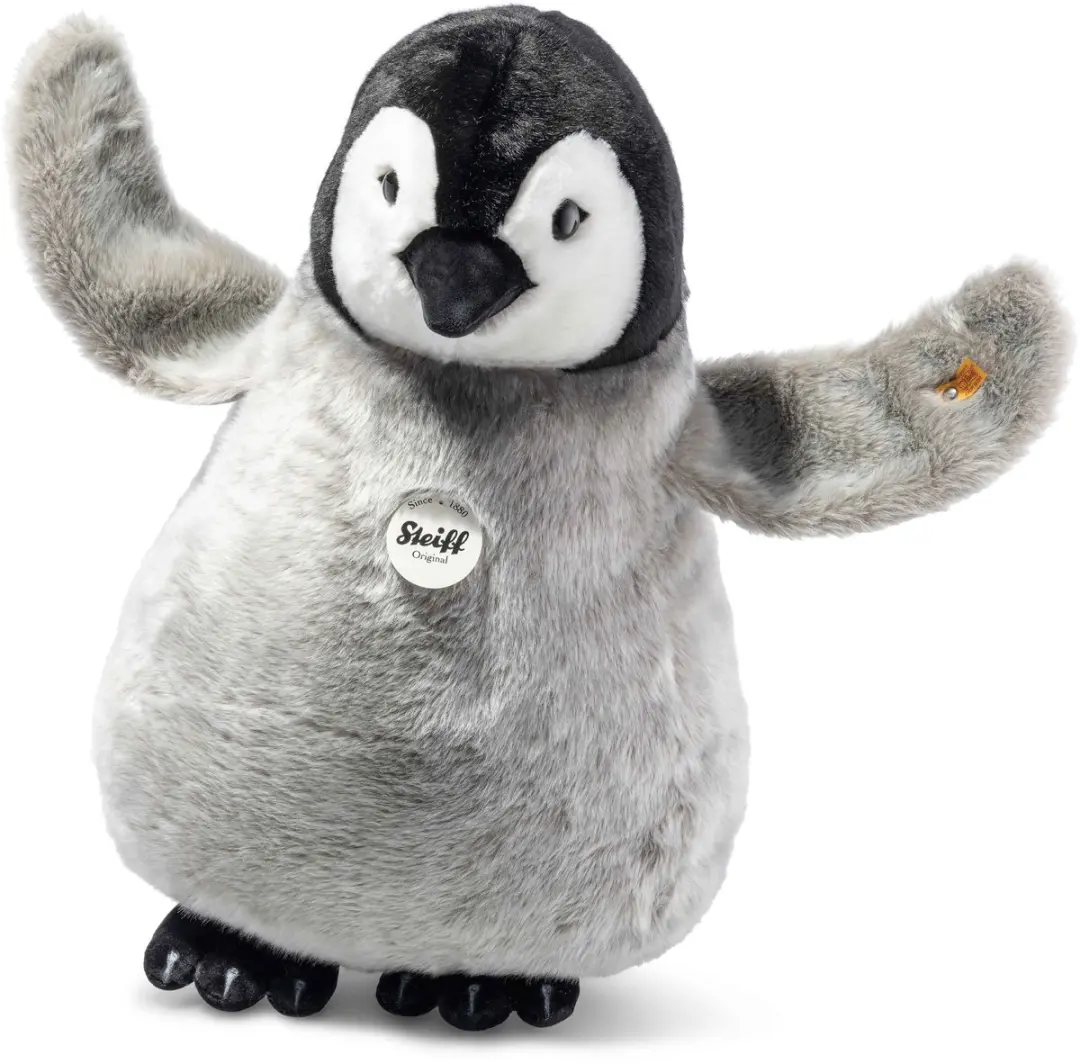 Steiff Flaps Penguin 60cm - Grijs