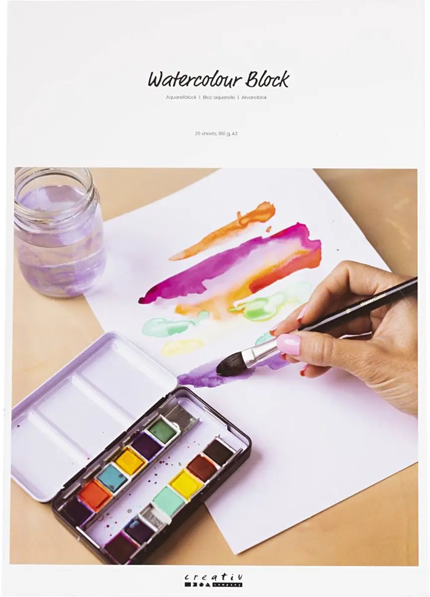 Creativ Company Aquarelblok A3 180g